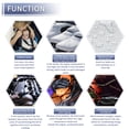 thumbnail image 5 of Unique Bargains 10pcs 276mil 7mm 0.49sqft Car Sound Mat Aluminum Foil Foam for Hood Boat Engine Cover 9.84"x7.09", 5 of 7