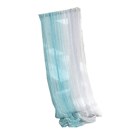 

Baiwo Table Runner Gradient Design Bright Colors Decorative Dining Room Kitchen Chiffon Gauze Table Cloth for Gift