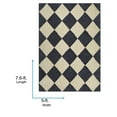 thumbnail image 2 of Livabliss x Vivir Isaac Modern Geometric Area Rug, 5' x 7'6", Charcoal/Beige, (5' x 8'), 2 of 7