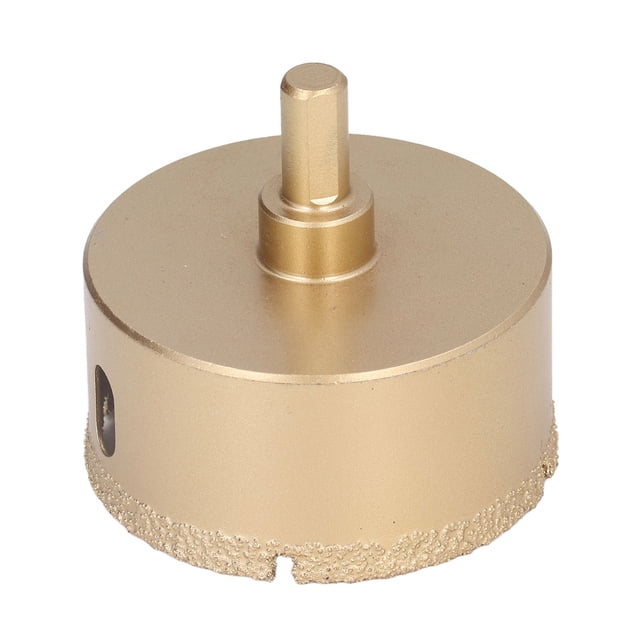 Diamond Hole Saw Carbon Steel Tile Holes Opener Drill Bit for Porcelain Glass Triangular Shank70mm