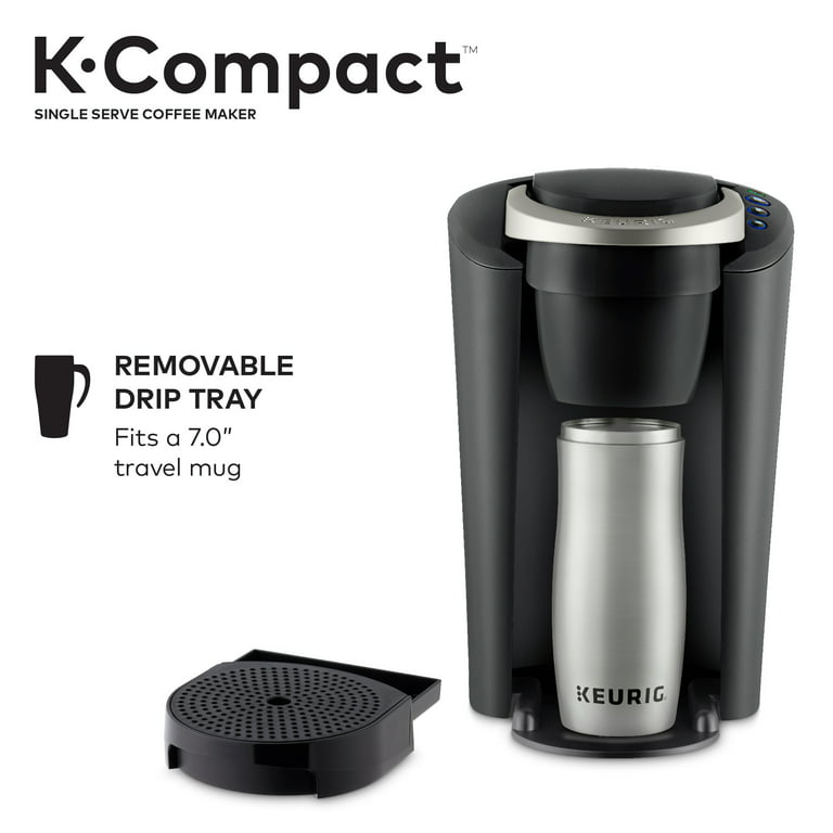 Keurig K-Compact K35 Coffee Maker Single Serve K-Cup Pod Coffee Brewer Black