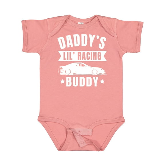 Inktastic Daddys Lil Racing Buddy Boys or Girls Baby Bodysuit