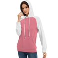 thumbnail image 5 of Womens Hoodies Pullover, Yigetop Hoodies for Women Lightweight Long Sleeve Sweatshirt Loose Fit Tops with Pockets 2025 Women Hoodie Pink 2XL, 5 of 9