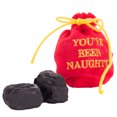 thumbnail image 2 of You Are Naughty Bag of Coal Adult Halloween / Christmas Accessory, 2 of 3