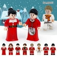 thumbnail image 1 of 8 Pcs Christmas Theme Figures Building Blocks Kids Toys, 1 of 3