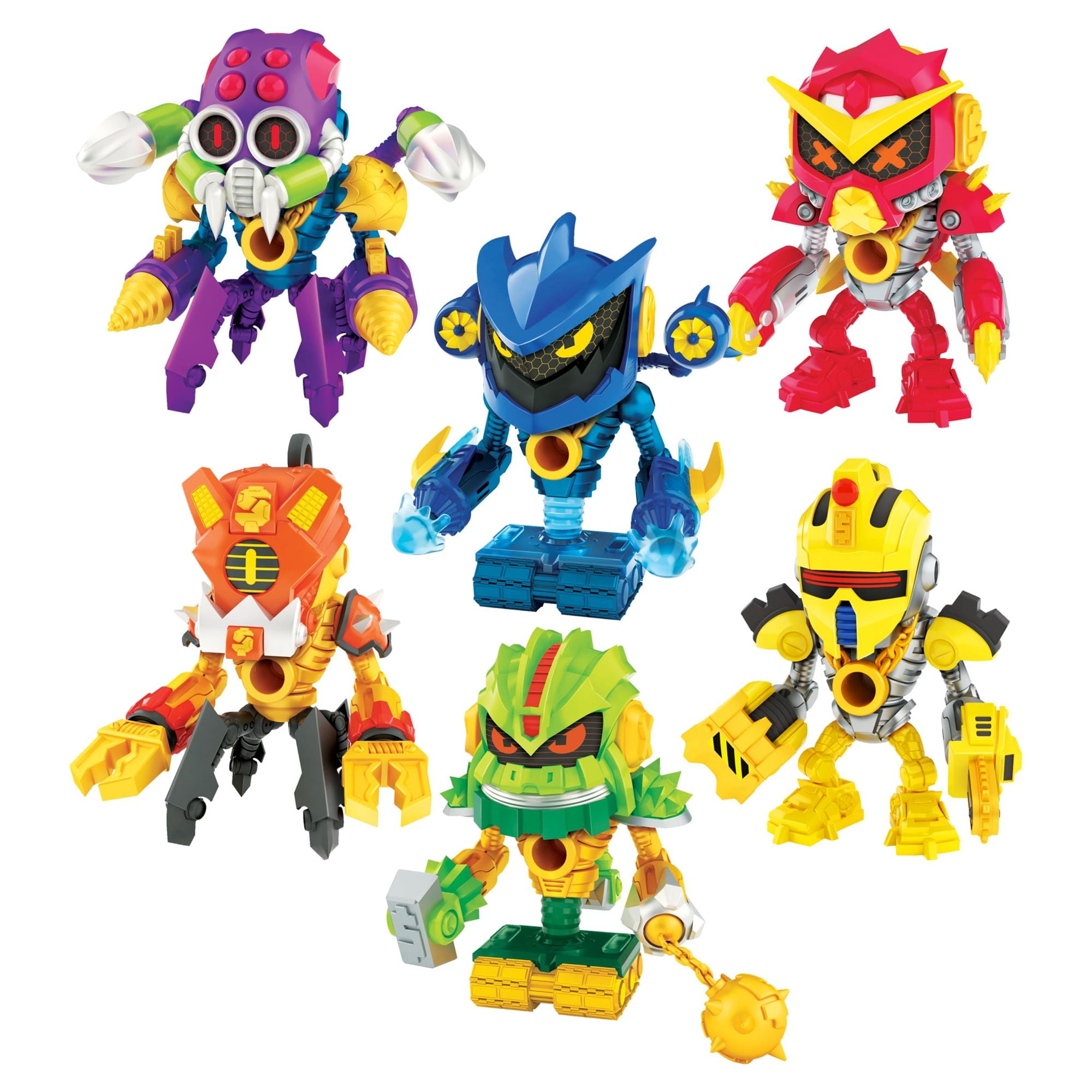 Treasure X Robots Gold 6 Robots To Discover, Ages 5+, Styles May Vary