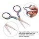 thumbnail image 2 of Cortar con tijeras Irfora Tijeras de acero inoxidable para peluquería de salón, tijeras afiladas de flor de ciruelo para recortar bigotes de barba, costura, manualidades, trabajos de arte, enhebrado, Irfora Cortar con tijeras, 2 of 5