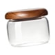 thumbnail image 5 of Tarro de almacenamiento de vidrio BLESIY con tapa de madera tarro de especias 220ml, 5 of 8