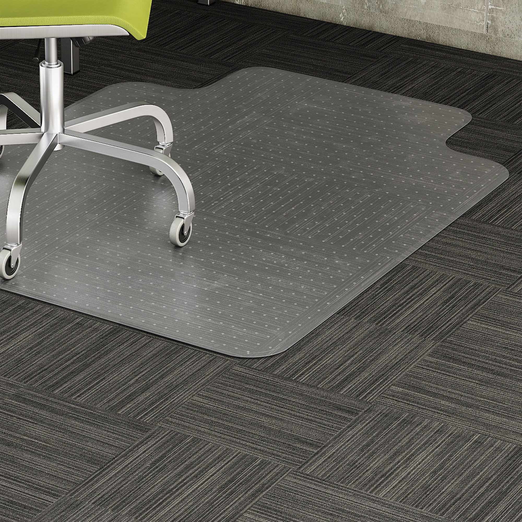 ES Robbins AnchorBar 36 x 48 Chair Mat for Low Pile Carpet 