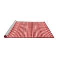 thumbnail image 2 of Ahgly Company Machine Washable Indoor Rectangle Abstract Red Modern Area Rugs, 6' x 9', 2 of 4