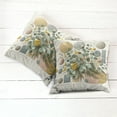 thumbnail image 6 of Ambesonne Eucalyptus Leaves Throw Pillow Cover 2 Pack, Blooming Geometry, 18", Green Multicolor, 6 of 7