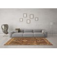 thumbnail image 3 of Ahgly Company Machine Washable Indoor Rectangle Persian Brown Traditional Area Rugs, 8' x 12', 3 of 4