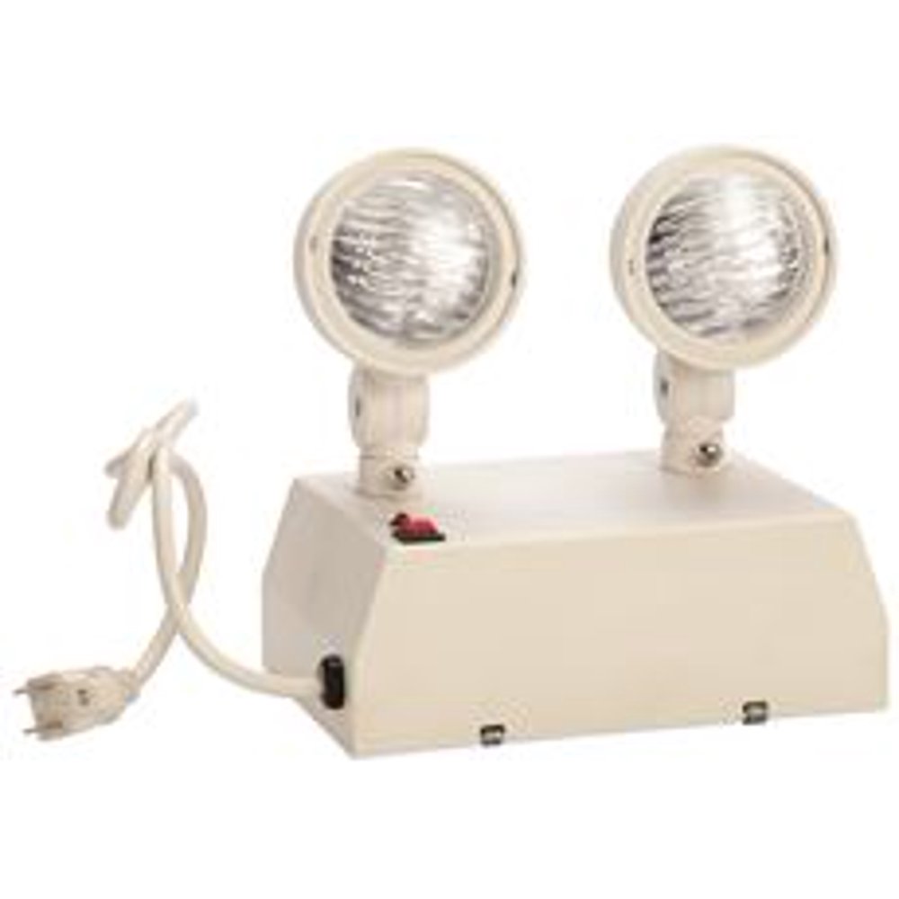 Monument Incandescent Emergency Light With Decorative Heads Walmart