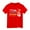 Red, variant on WOYY Toddler Boys Graphic T Shirt Short Sleeves Crew Neck T-Shirt, Sizes 3-13