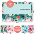 thumbnail image 3 of Global Printed Products Deluxe Designer Pocket Folders, Letter Size, 3-hole Punched, 4 Patterns, 16/pk (Floral), 3 of 3