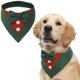 thumbnail image 1 of Corbatín navideño para perro FUAMEY, verde y rojo, talla XL, 1 of 5