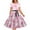 Pink 03, variant on DeHolifer Womens Dresses Breast Cancer Ribbon Crewneck Short Sleeve Swing Sundress Casual Loose Dresses with Bowknot Pink XL