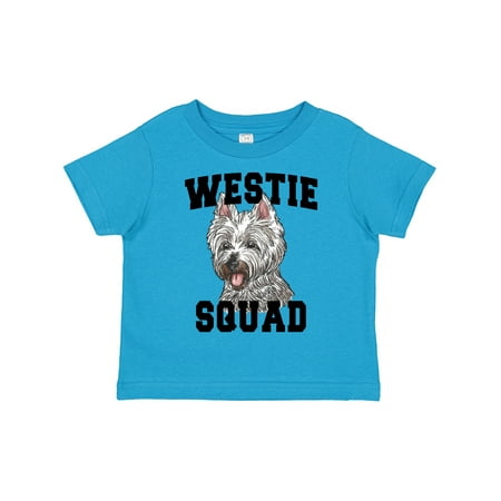 

Inktastic Dog Westie Squad Boys or Girls Toddler T-Shirt