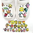 thumbnail image 2 of 32pcs SpongeBob SquarePants Series PVC Soft Rubber Shoe Flower Shoe Buckle Clog Decoration Buckle Amazon AliExpress Shoe Accessories, 2 of 6
