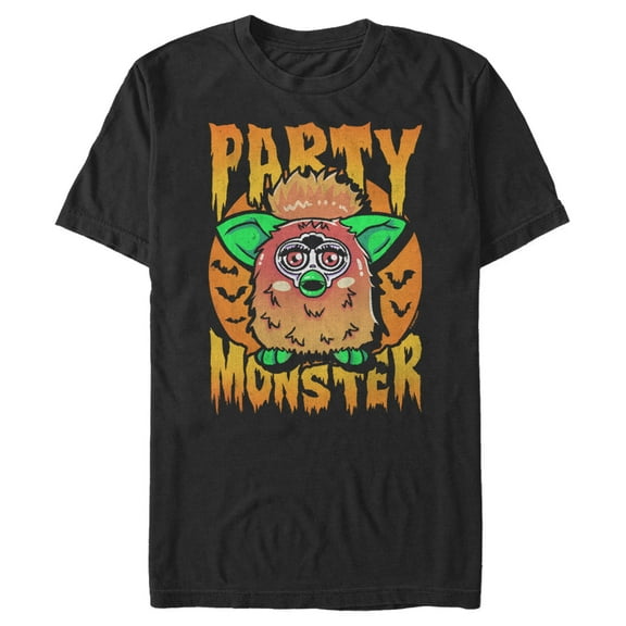 Men's Furby Halloween Party Monster  Graphic T-Shirt