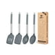 thumbnail image 1 of Juego de utensilios de cocina Bundlepro, silicona antiadherente, 4 piezas, 1 of 7