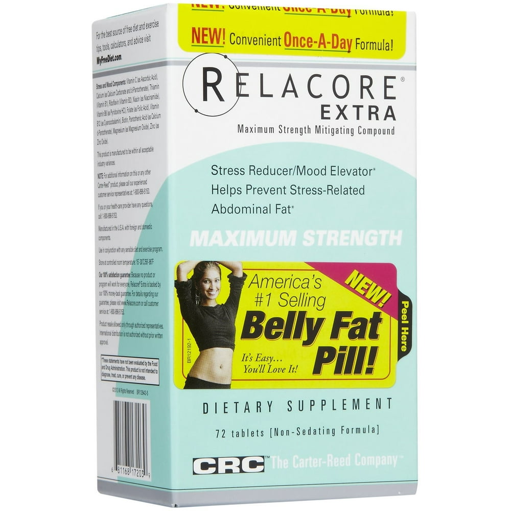 Relacore Extra Capsules, 72 ea (Pack of 2)