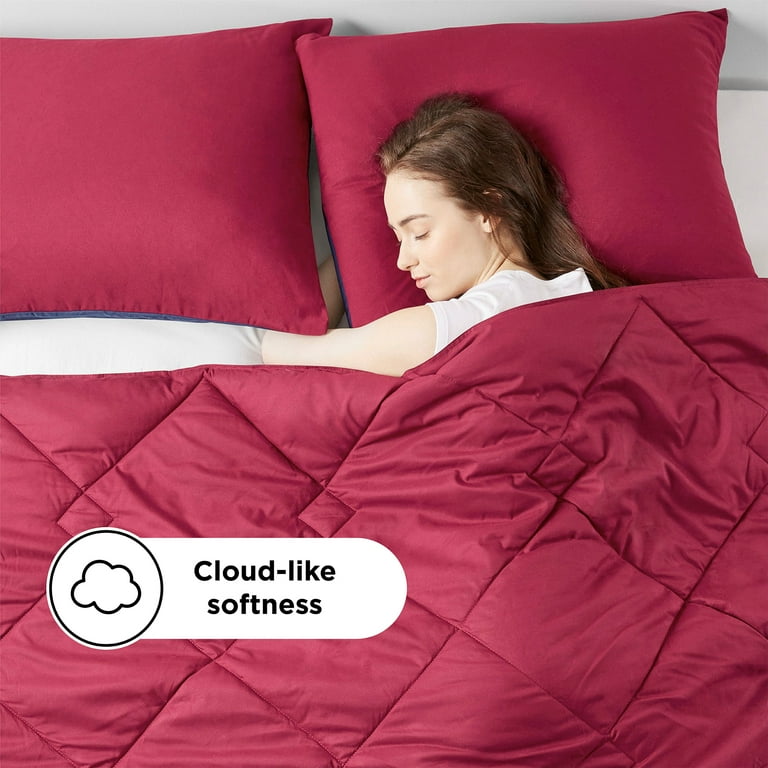 Reversible Comforter Weighted Bed Comforter Comfort Spaces Vixie