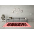 thumbnail image 3 of Ahgly Company Indoor Square Persian Red Traditional Area Rugs, 4' Square, 3 of 4