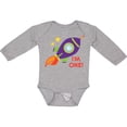 thumbnail image 3 of Inktastic 1st Birthday Rocketship One Year Old Boys or Girls Long Sleeve Baby Bodysuit, 3 of 5