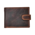 thumbnail image 1 of Cartera MORUCHA, antirrobo, bloqueo RFID, piel M80, color marrón, 1 of 9