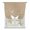 Brown, Kraft Brown, Chalk White, Tan, variant on Lotus Leaf Tie Up Curtains for Window, Thermal Insulated Balloon Shade Adjustable Rod Pocket Curtains Valance Panels for Kitchen Bathroom Cafe 34 x 45 Vintage Minimalist Floral Line Rustic Brown