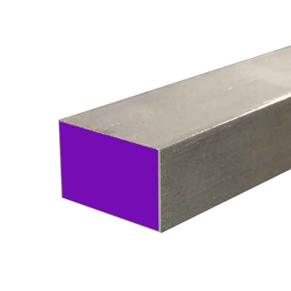 1" x 1-1/2" x 72", 17-4 Stainless Steel True Flat Bar, Hot Rolled