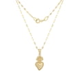 thumbnail image 2 of Cadena Gargantilla Sagrado Corazón de Jesus Oro Solido 10k, 2 of 6