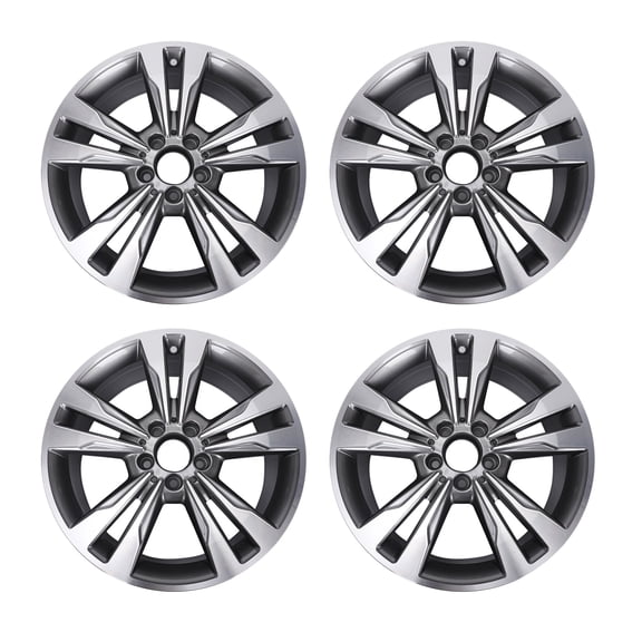 4-Pack 18" x 8.5" Replacement Rear Wheel Rim for Mercedes C300 2015 2016 2017 2018 2019 2020 2021