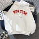 thumbnail image 1 of Sudadera con capucha con estampado de letras de Nueva York para hombre y mujer, abrigo de moda, sudaderas de gran tamaño, ropa Unisex xuanjing unisex, 1 of 2