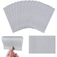 thumbnail image 1 of Jinsinto 16 Pcs Window Screen Repair Kit 5 x 7 Inch Screen Repair Tape Self Adhesive Screen Repair Patch Fiberglass Replacement Screens for Windows Doors Tent Net to Cover Holes, 1 of 5