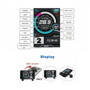 26*4.0inch 170mm Dropout 100mm Width Wheelrim 72V 3000W Fat Tire Rear Wheel Hub Motor with 80A Sabvoton Controller and UKC1 Display for Snow Bike Electric Bicycle Conversion Kit