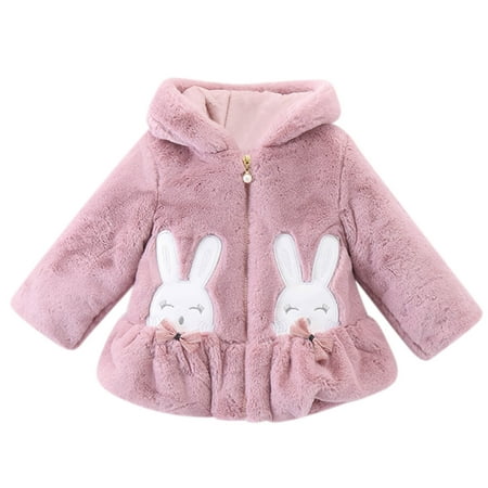 

Dezsed Toddler Hooded Poncho Christmas Fleece Jacket Clearance Toddler Girls Solid Color Thicken Plush Cute Flowers Rabbit Ears Winter Hoodie Thick Coat Cloak 9-12 Months Purple