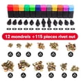thumbnail image 3 of RZX 16" Rivet NUT Tool Hand Blind Riveter,RIVNUT Riveting Tools with Nut Setting System Totally 12mandrels M3 M4 M5,m6,m8,m10 M12, 10-24, 1, 3 of 6