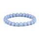 thumbnail image 3 of 12 pulseras de cuentas semipreciosas de 8 mm TANGJMXG pulseras de piedras PRECIOSAS de cristal con cuentas redondas elásticas curativas unisex, 3 of 5