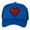 Royal, variant on Top Headwear Boys Girls Retro Heart Hat - Youth Retro 8 Bit Pixelated Gamer Snapback Trucker Cap, Black/White