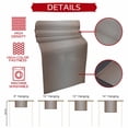 thumbnail image 5 of Brown Gray Ombre Short Table Runner 48 Inches Long, Modern Gradient Abstract Art Cotton Linen Table Runners Dresser Scarves, Fabric Tabletop Scarf Furniture Cover for Home Dinner Party Decor 13"x48", 5 of 8