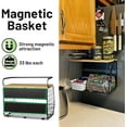 thumbnail image 2 of Magnetic Shelf for Fridge with Wood Lid, Fruit Potato and Onion Storage Bins, Pantry Organizers & Storage, Large Container Magnetic Spice Rack for Refrigerator, Kitchen Counter, Cabinet, 2 of 8
