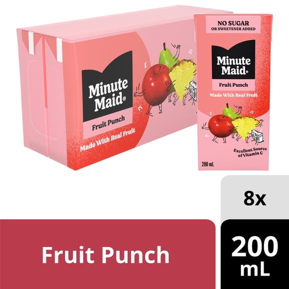 Minute Maid Fruit Punch 8x200ml
