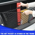 thumbnail image 4 of Heavy Duty Cargo Net Adjustable Elastic Trunk Storage Solution for SUVs Cars and Trucks - Durable Stretchable Car Interior Accessories, 4 of 9