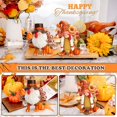 thumbnail image 4 of Ayieyill Thanksgiving Gnome Figurines, Turkey Thanksgiving Decorations, 2 Pcs, Resin, 4 of 6