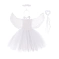 thumbnail image 1 of Elf Robe Tutu de Fête avec Ailes, Convient pour Petites Filles Halloween Anniversaire, 1 of 6