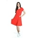 thumbnail image 1 of Vestido casual manga corta Roman Fashion / Juvenil, 5319 (Rojo) rojo EG, 1 of 5