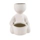 thumbnail image 3 of Maceta para flores, soporte para bonsái, decoración del hogar, jarrón, maceta, manualidades, maceta para bonsái 76x92x102cm Blanco, 3 of 9