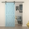 thumbnail image 1 of Wood & Hart 37" Magnolia Porte de Grange en Pin Noueux, 1 of 5